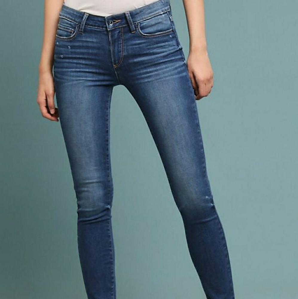 PAIGE Verdugo Low-Rise Ultra Skinny Ankle Jeans